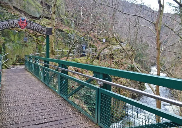 Bodetal an der Teufelsbrücke