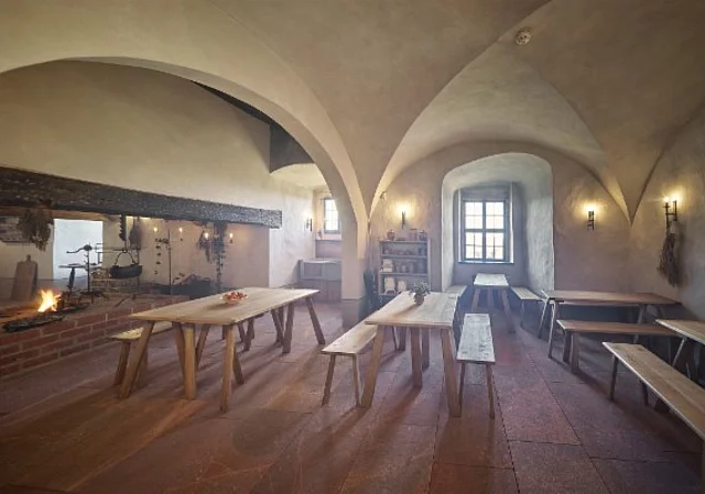 Burg Mildenstein, Schwarzküche im Herrenhaus