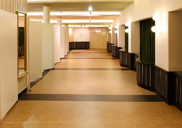 Kulturhaus Aue, Garderoben
