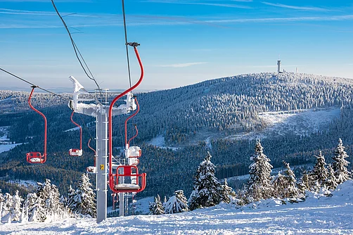 Winter im Erzgebirge