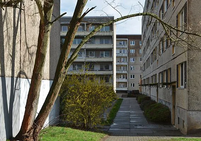 Max-Planck-Straße, Blick nach Nordost