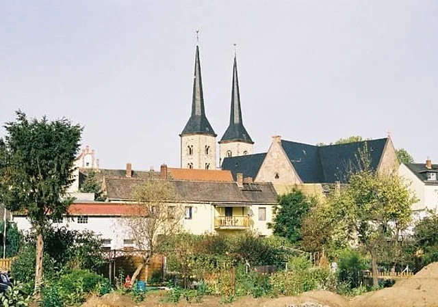Blick von der Mühlstraße zur Frauenkirche