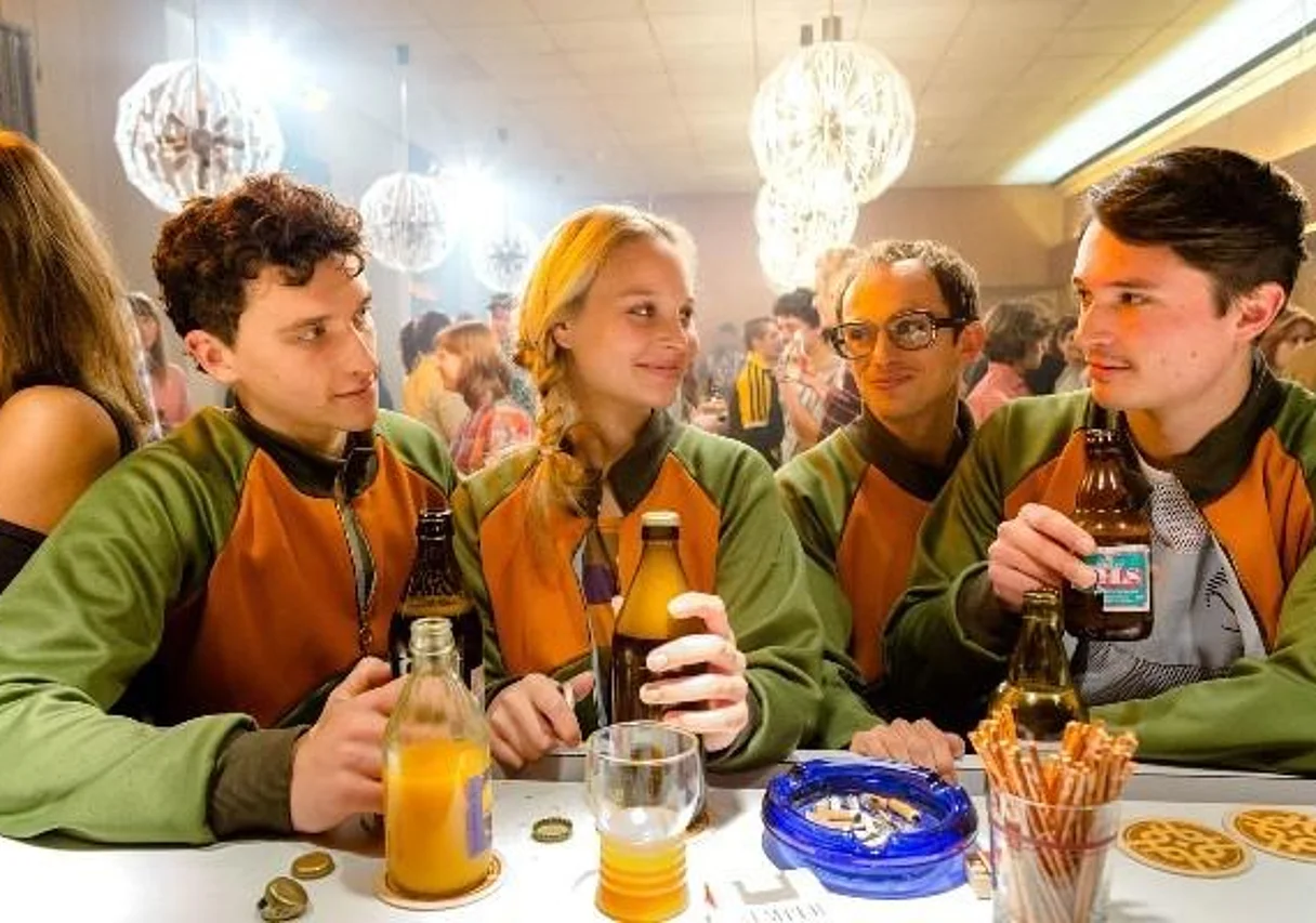 Bar im ehemaligen Finanzamt in Halle (Saale)