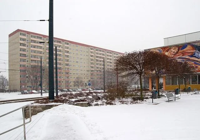 Wandbild und Mainzer Straße