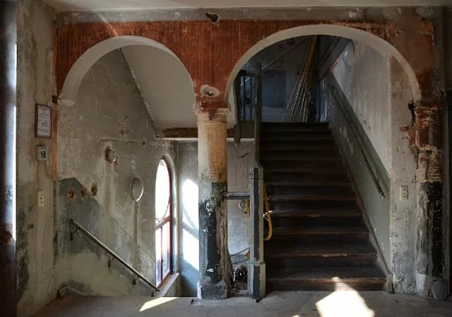 Westflügel Leipzig, Treppenhaus 1. OG