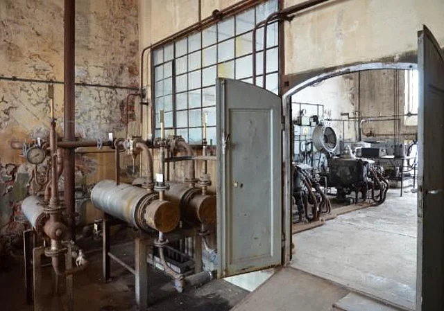 Energiefabrik Knappenrode, Fabrik innen