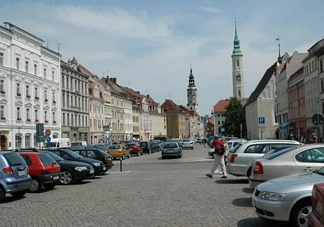 Obermarkt Görlitz, Blick zur Brüderstraße