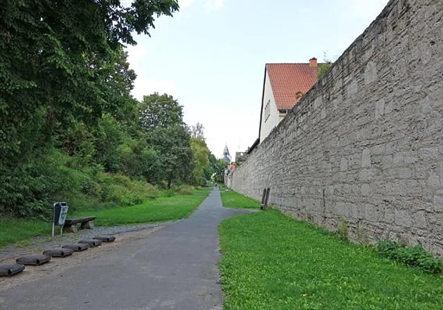 Stadtmauer im Bereich Hoher Graben