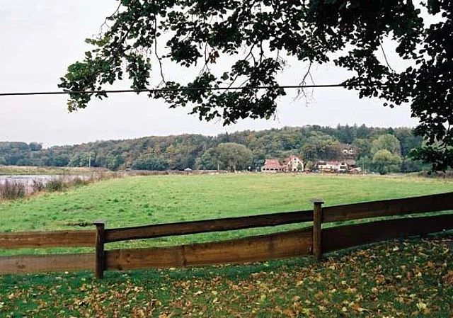 Blick zum Hotel Schiffsmühle