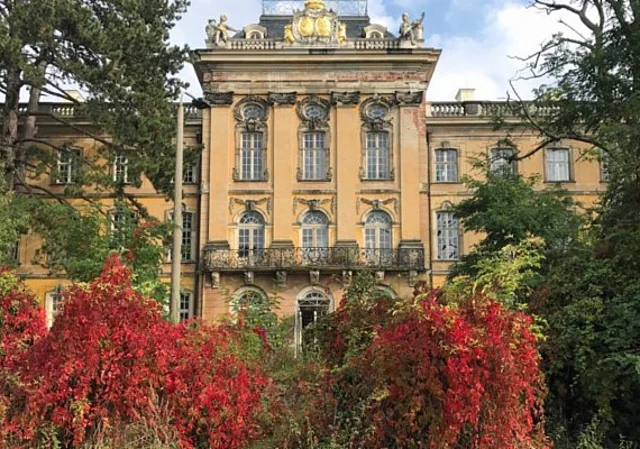 Schloss Dornburg, Parkseite