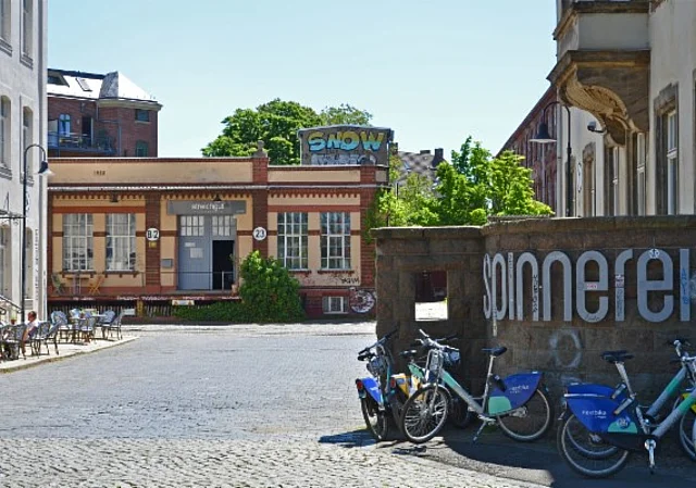 Leipziger Baumwollspinnerei, Eingang