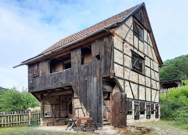 Thüringer Freilichtmuseum Hohenfelden Stallscheune Reinsfeld 