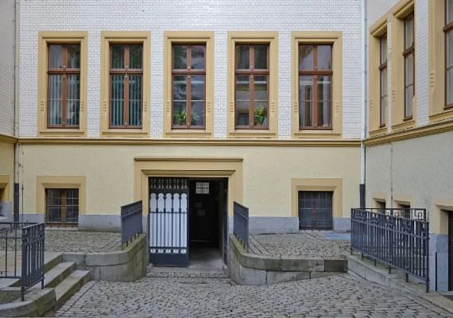 Rathaus Görlitz, Zugang Kellergeschoss, Neues Rathaus