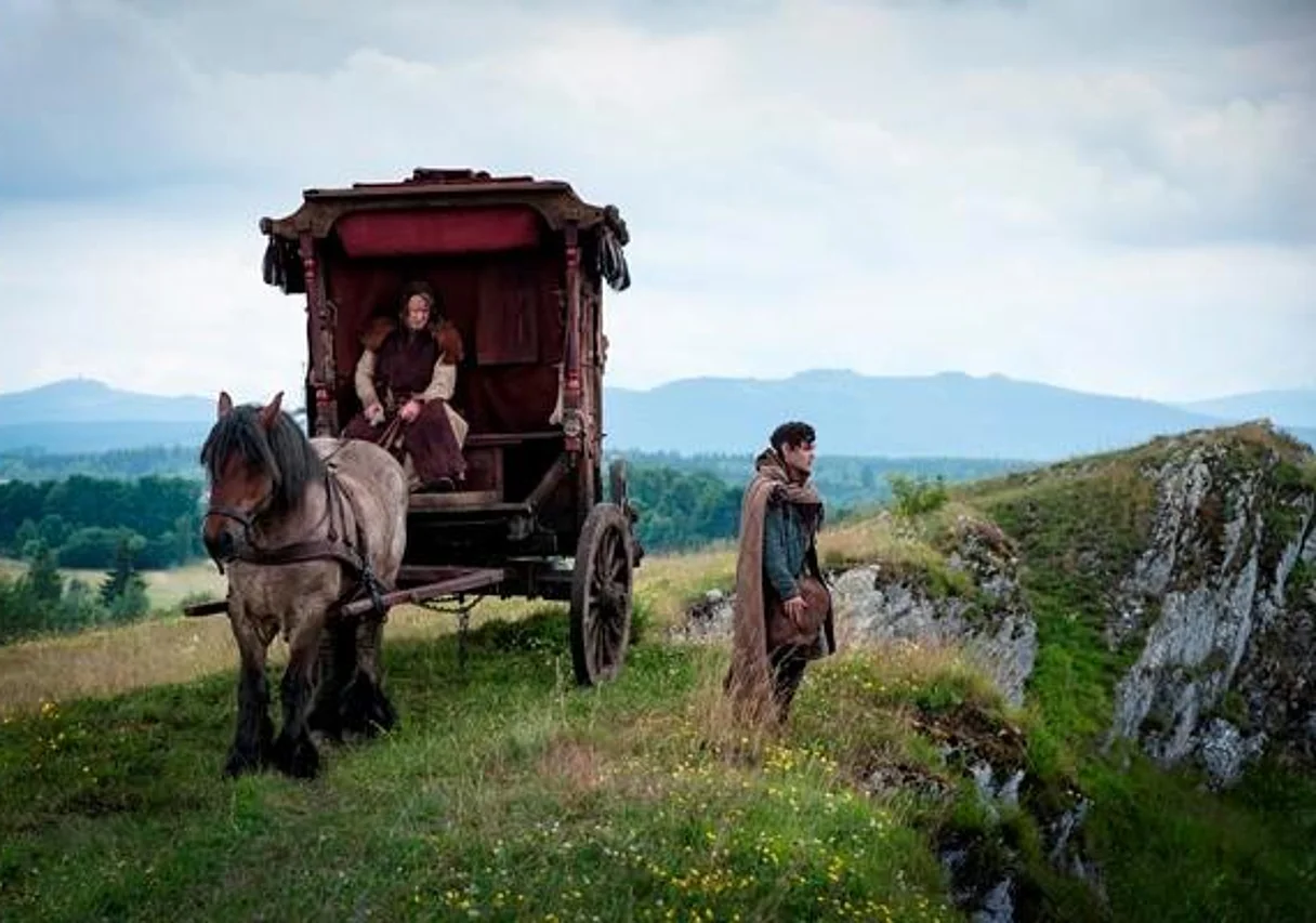 Stellan Skarsgård und Tom Payne in Elbingerode