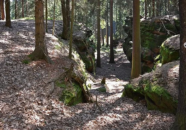 Richters Grund, Felsplateau