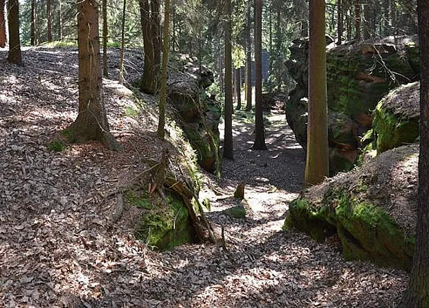 Richters Grund, Felsplateau 