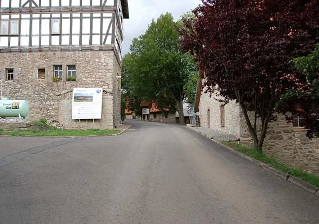 Zufahrt von Süden