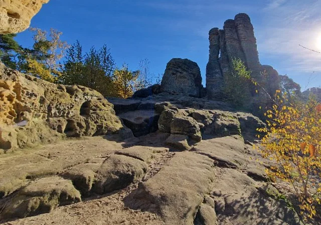 Klusberge Halberstadt, Fünffingerfelsen