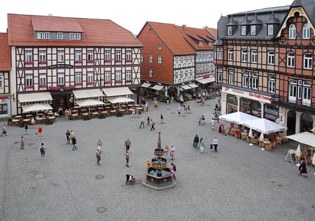 Blick auf den Markt nach Nordost