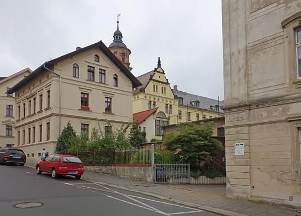 Südwestansicht von der Humboldtstraße aus 