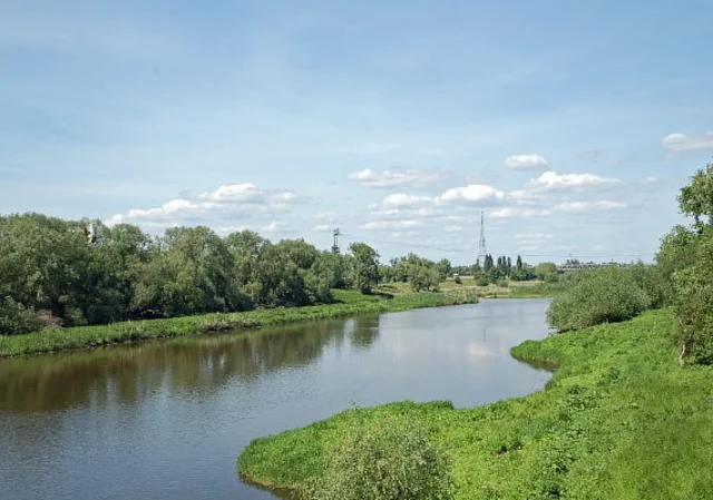 Blick auf die Alte Elbe nach Nordwest