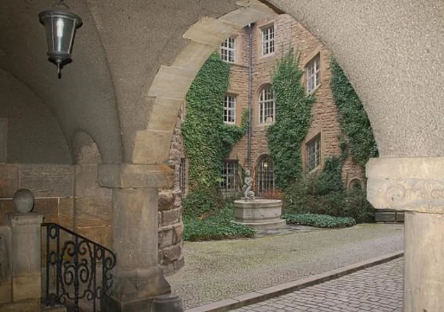 Innenhof, Detail nach Nordwest