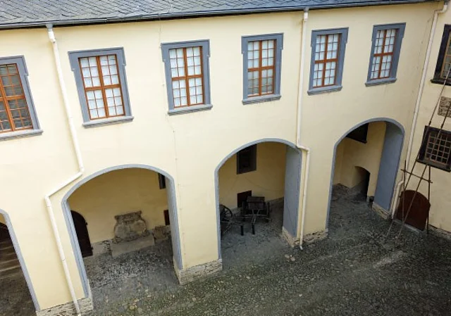 Arkadengang im Innenhof
