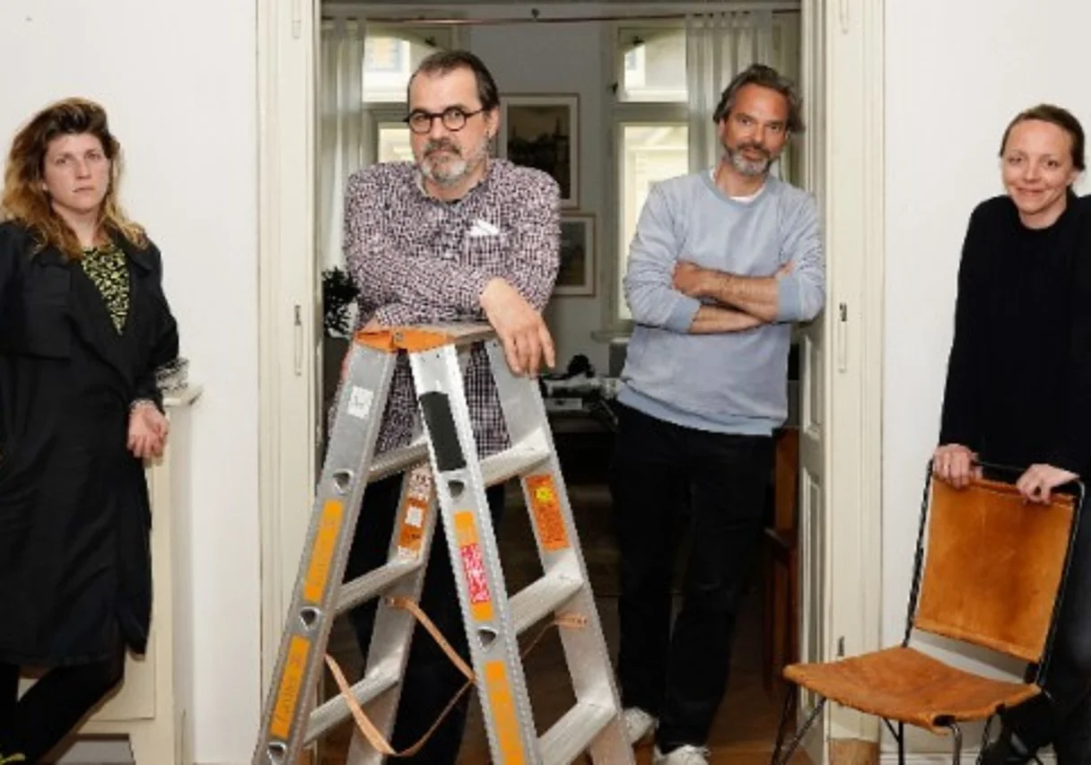 Autorin Kata Weber, Regisseur Kornél Mundruczó, Creative Producer Tobias Pausinger, Produzentin Viola Fügen