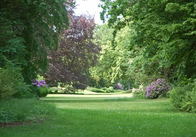 Schlosspark Tangerhütte, Landschaftsgarten
