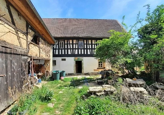 Alte Schmiede Kriebitzsch Innenhof