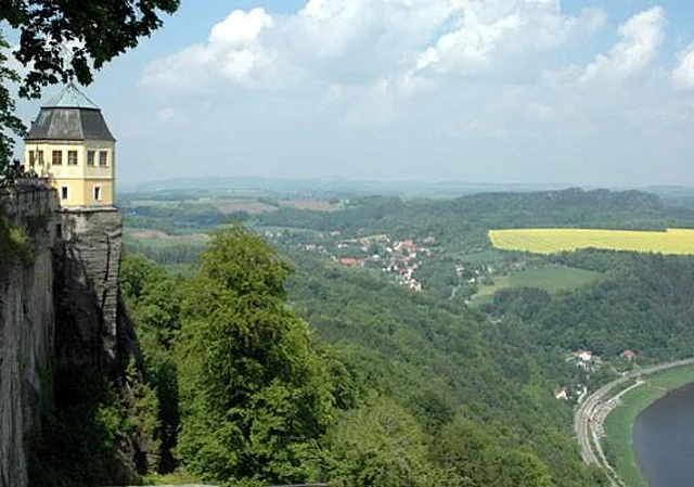 Blick auf die Friedrichsburg