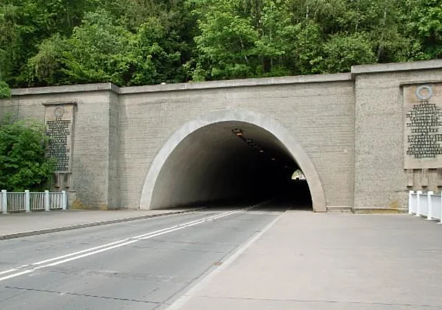 Rappbodetalsperre, Tunnel an der L96