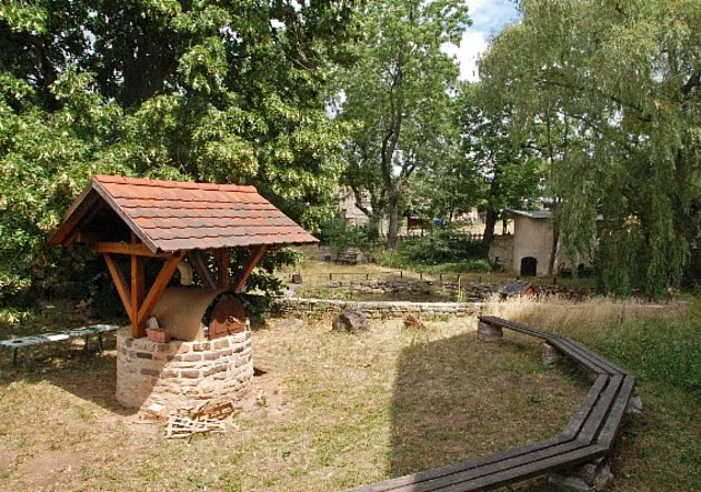 Kloster Posa, Garten