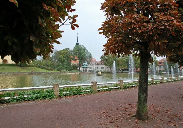 Kurpark Bad Lauchstädt: Parkteich