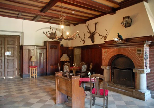 Schloss Ostrau, Café im Nordflügel