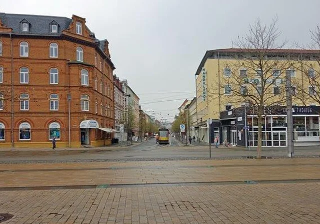 Blick in die Bahnhofsstraße