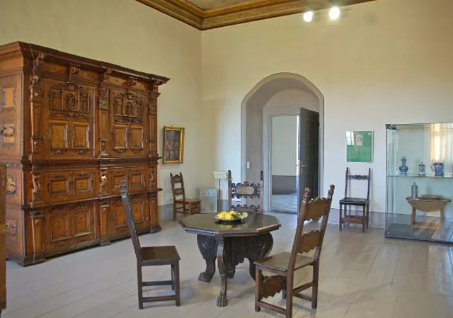 Zimmer der Dauerausstellung im Obergeschoss