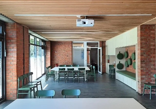 Grünes Klasenzimmer