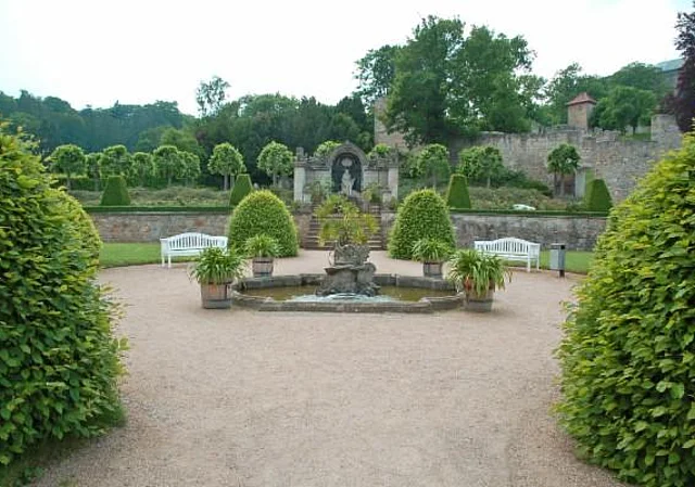 Terrassengarten, Bassin und Neptungrotte, Nordost