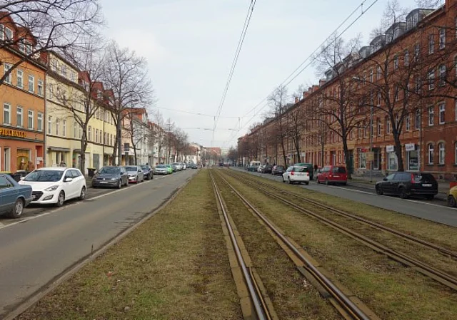 Magdeburger Allee, Höhe Spittelgartenstraße