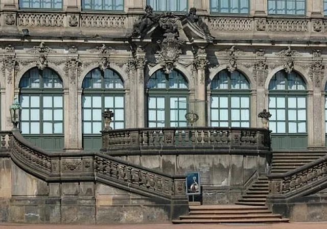 Treppe, Mathematisch-Physikalischer Salon