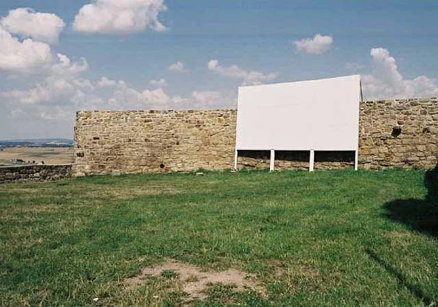 Mühlburg Blick nach Norden