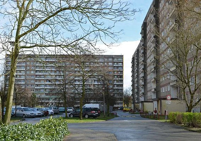 Karl-F.-Friccus-Straße, Blick nach Nordost