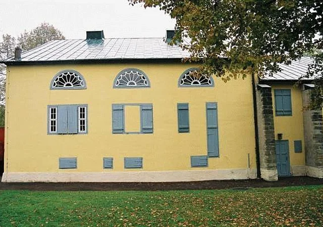 Seitenansicht, Westen