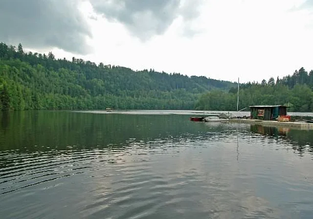 Talsperre Wendefurth, Blick nach Südwest