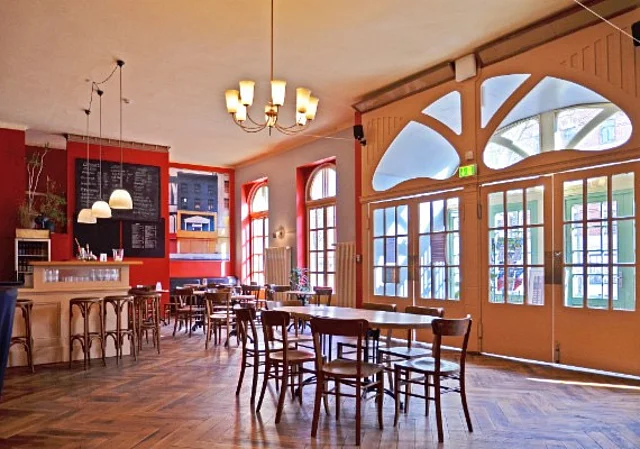 Schaubühne Lindenfels, Foyer/Cafébereich