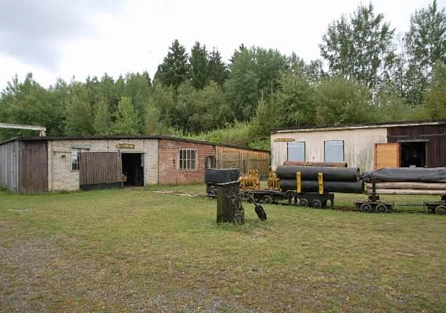 Grube Glasebach, Werkstatt und Bergschmiede