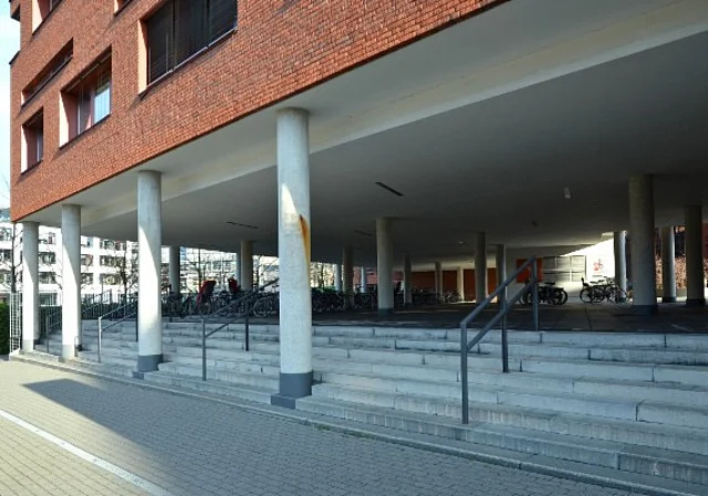 Bio City Leipzig, Treppenanlage, Zwickauer Straße