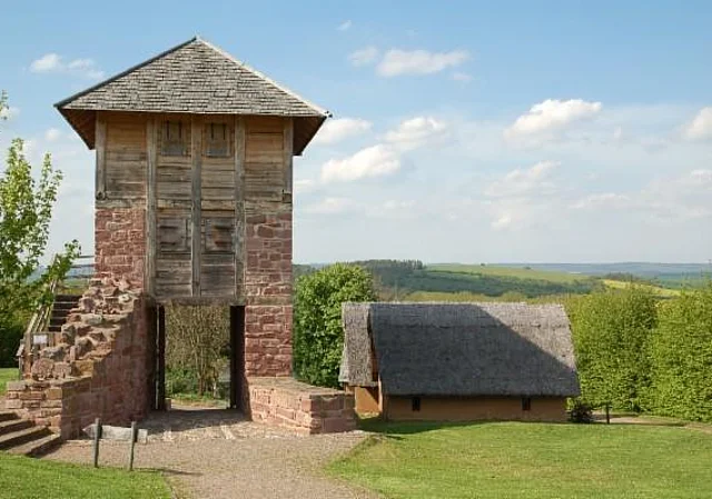 Blick auf das Zangentor, Südostseite