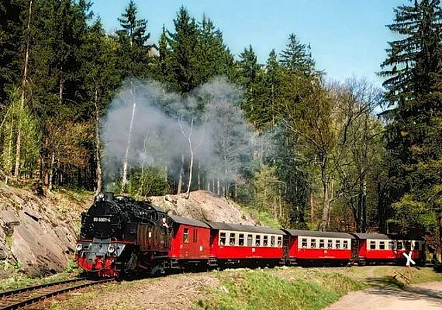 Selketalbahn bei Drahtzug